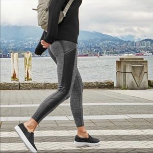 ATHLETA Leather Herringbone Leggings